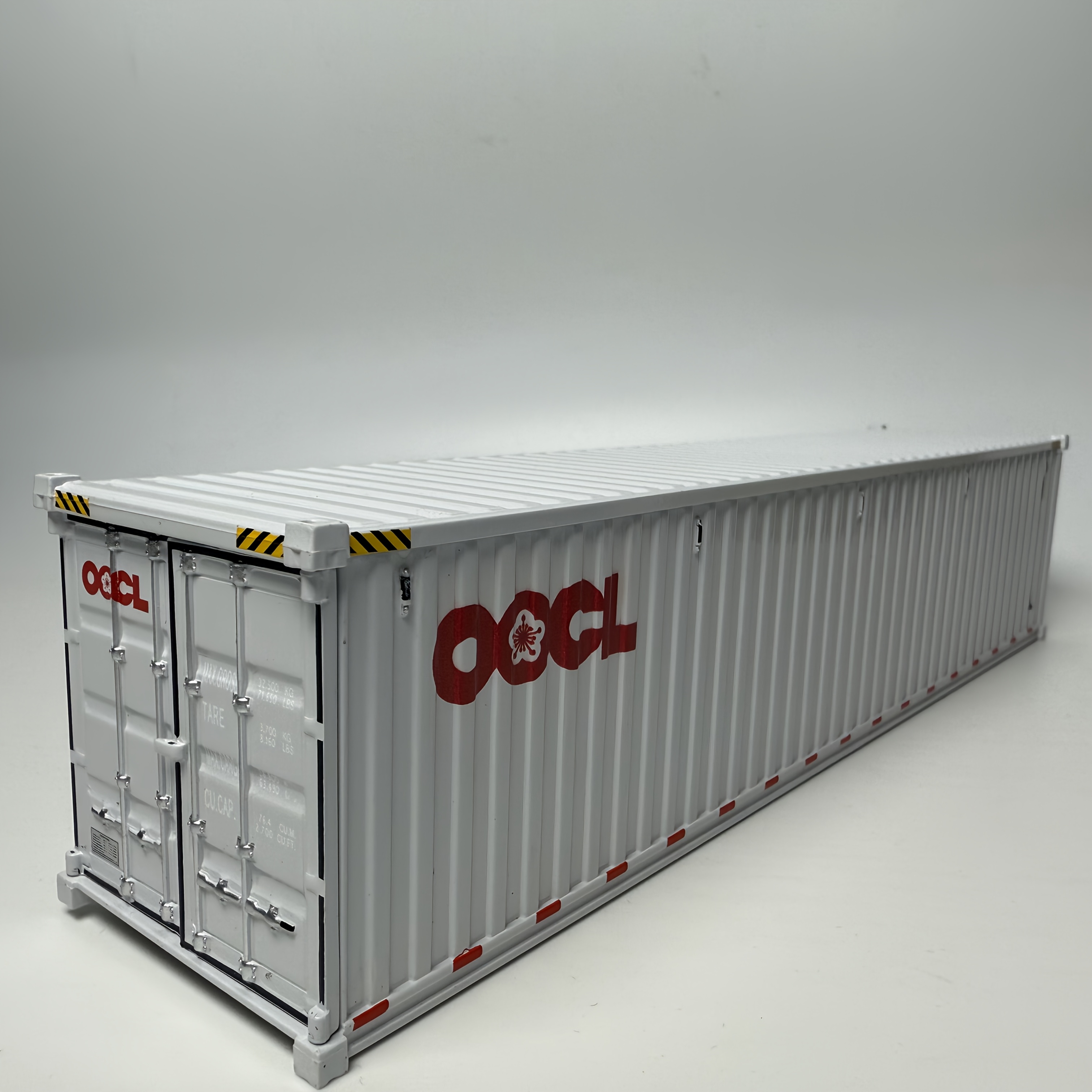 TEMU 1:50 Scale 40ft Resin Container Model, Collectible Display, Detailed , High-quality Replica, Birthday, Halloween And Gift For Model Car