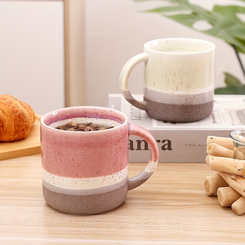 Comprar Taza de separación de té de cerámica, tazas de té pintadas a mano  de porcelana con filtro, taza de agua de oficina esmaltada de Color  creativo, regalo para beber