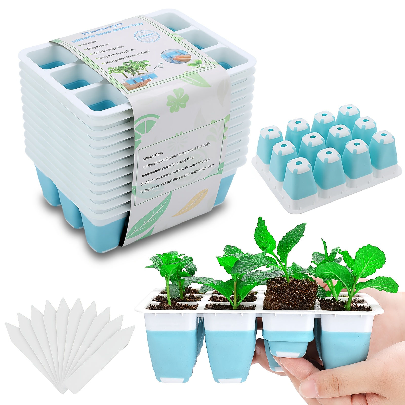 seed starting tray sold on Temu United States