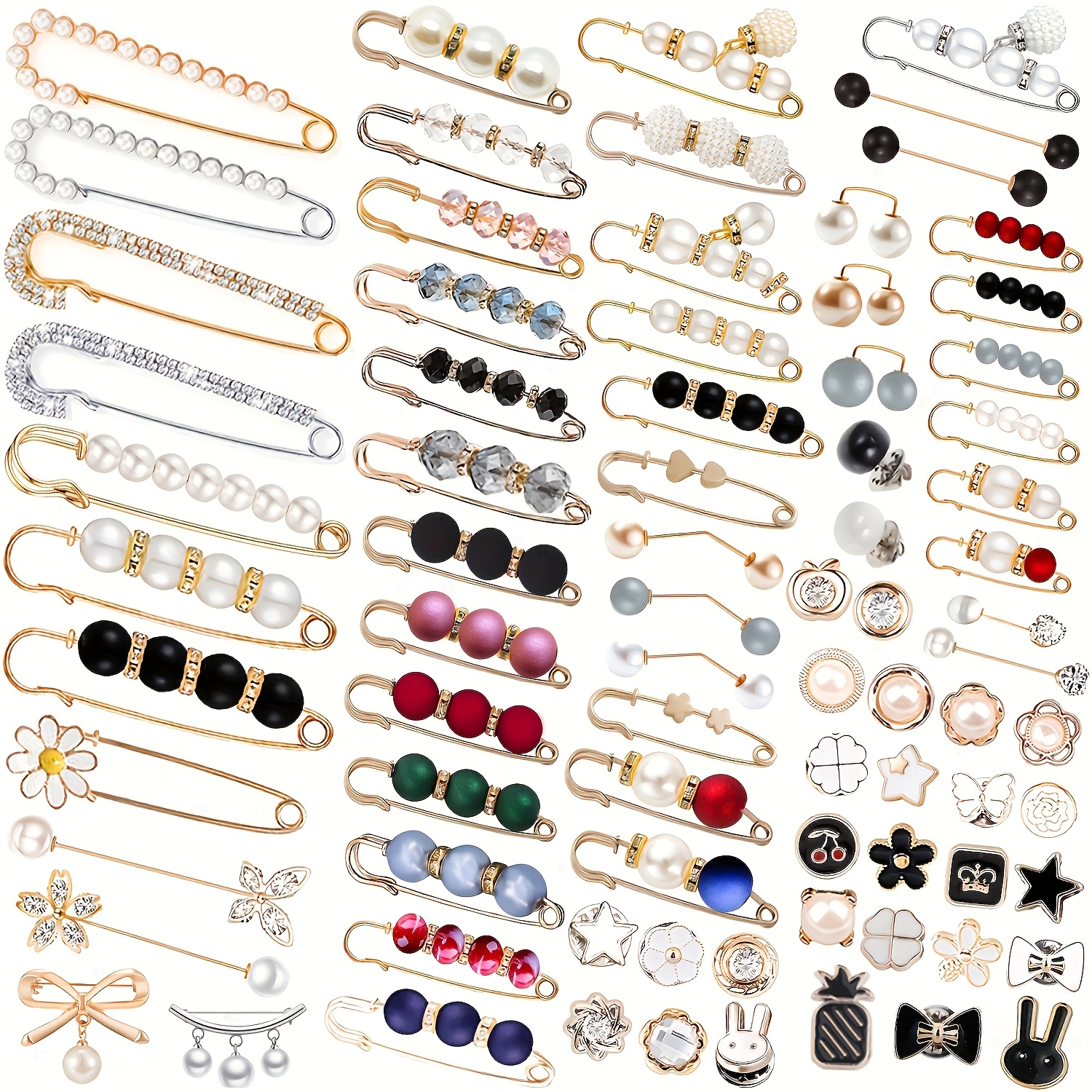 TEMU Ensemble de 11 pièces, styles et tailles mélangés aléatoirement, un ensemble combiné de différentes tailles assorties aléatoirement. Convient