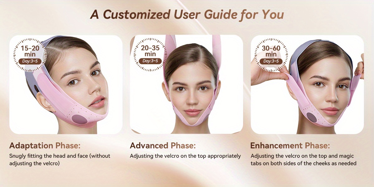 reusable v line silicone face strap soft chin support for women men 23 27 inches lightweight comfortable   easter wedding gifts facial contouring best for christmas details 3
