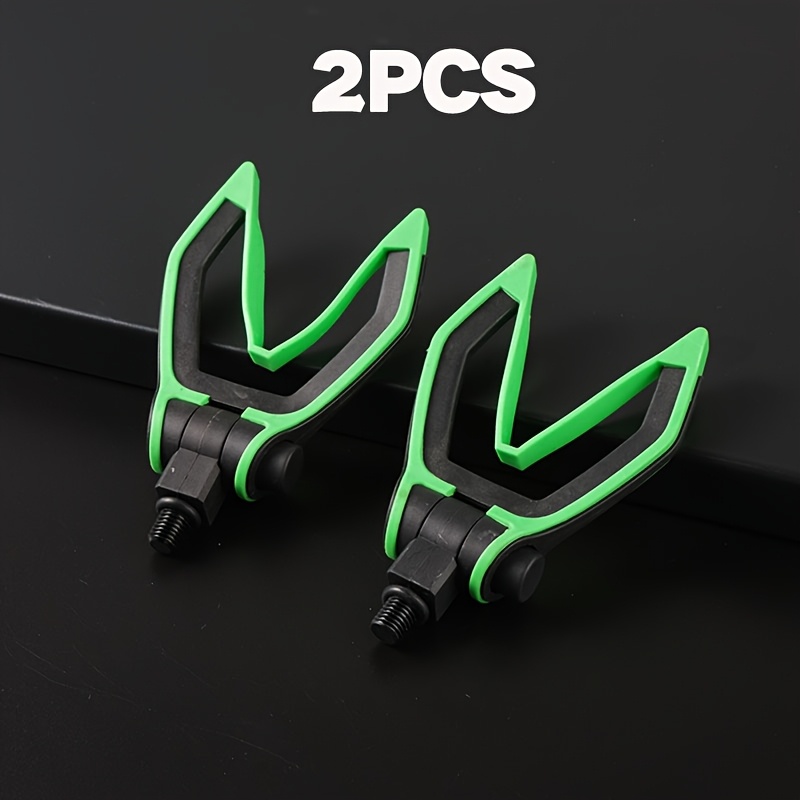 TEMU Coonor 2pcs Fishing Rod Holders Adjustable Angle Carp Fishing Stand Head Feeder Rod Holder