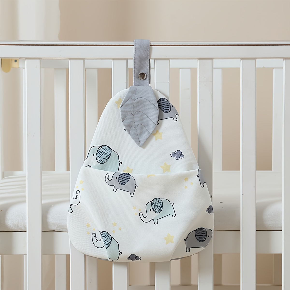 crib storage organizer polyester nursery bunting bag Temu Mauritius