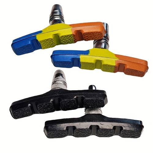 4pcs 2 bike brake pads professional mountain bicycle v brake pads bike brake blocks kit bicycle brake pads