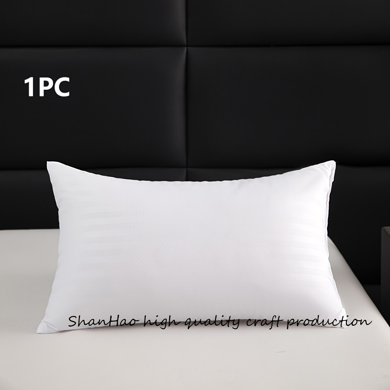 TEMU 1/2/4pcs New Boutique High-quality Luxurious Comfortable Thick Fabric Striped Throw Pillow Inserts, High-rebound Premium Filled Pillow Inserts,