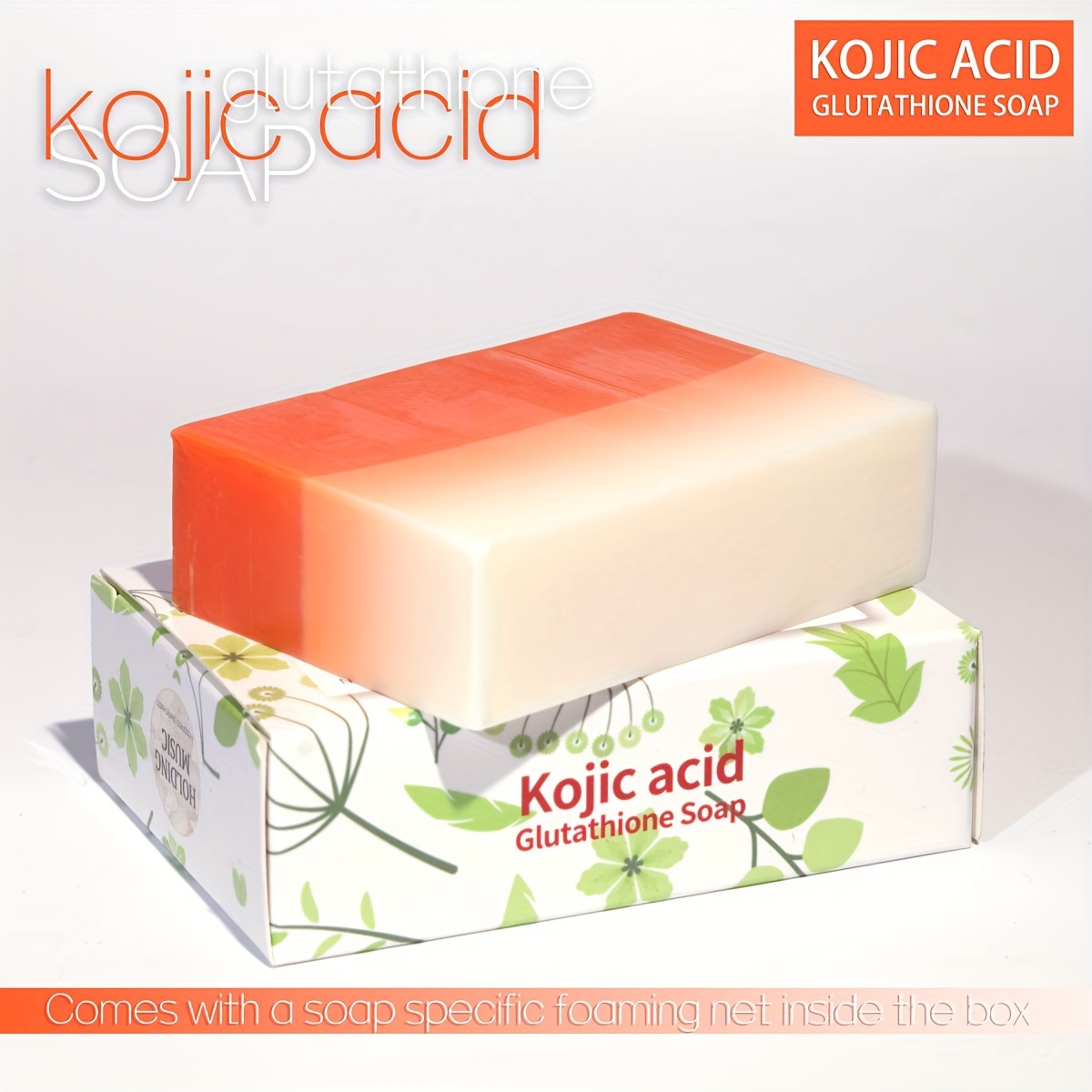 1 2pcs glutathione kojic acid cleansing deep - Temu Bahrain