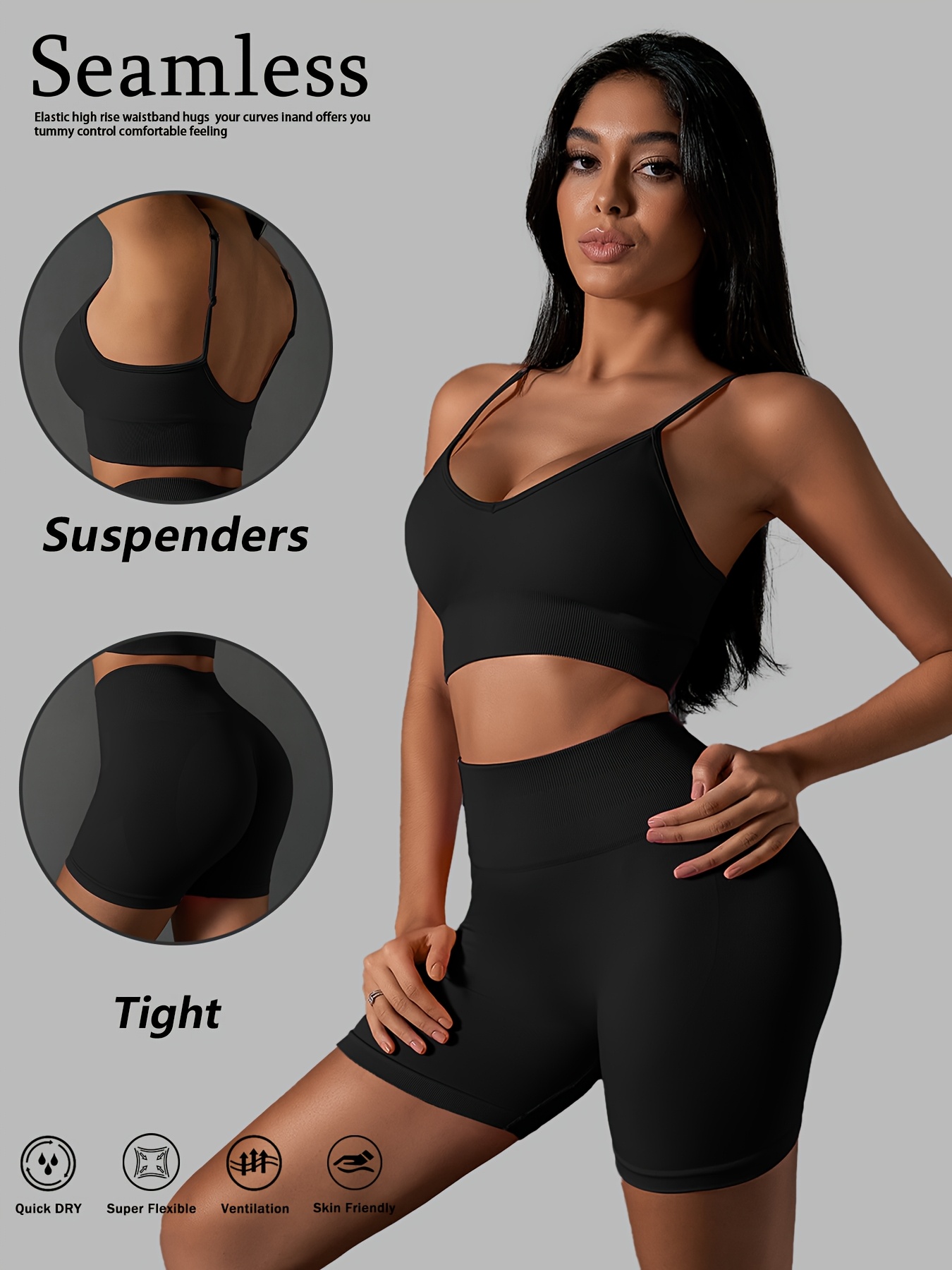women active wear sold on Temu United States