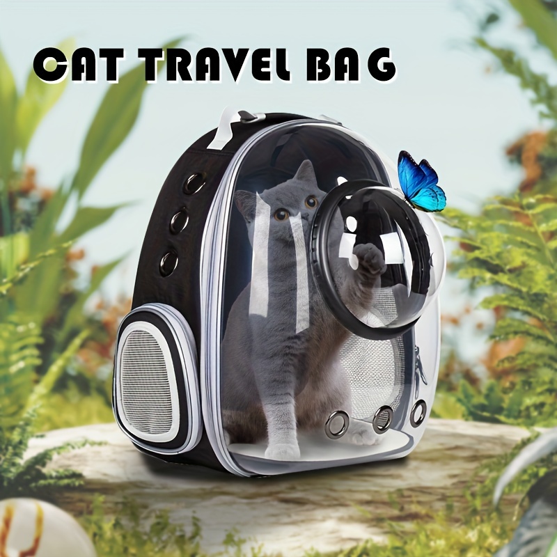

Cat Out Bag, Front Transparent Breathable Backpack, Can Also Be Carried