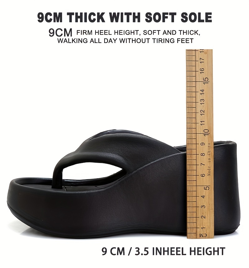 womens   flip flops with arch support casual slide sandals for indoor outdoor summer patio pool non slip eva sole Product details 7