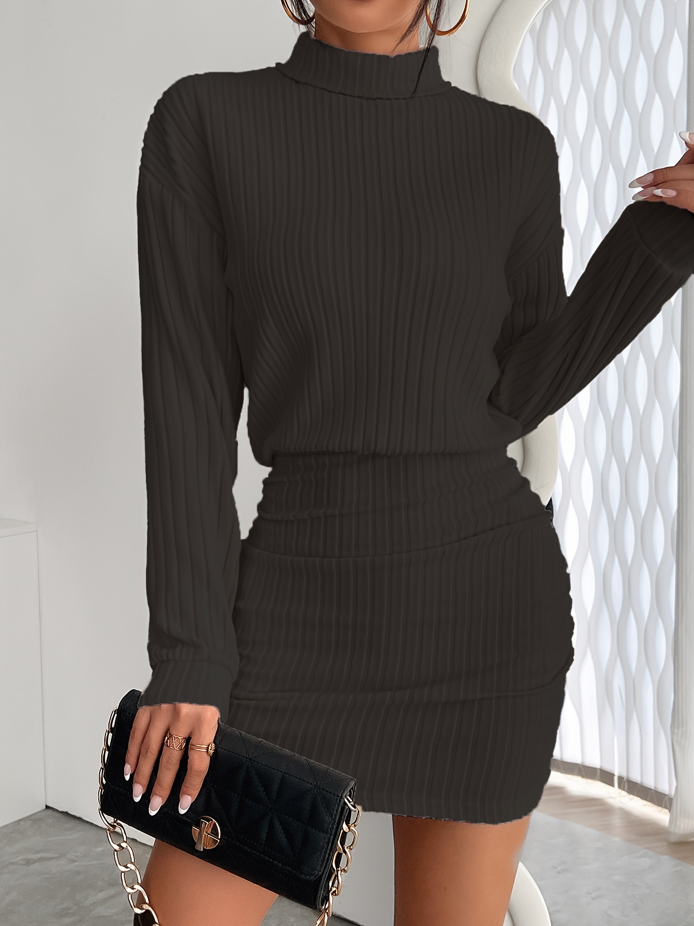 long sleeve ruffle dress floral Long Sleeve Printed Ruffle Back Woven Maxi Dress – New York & Company