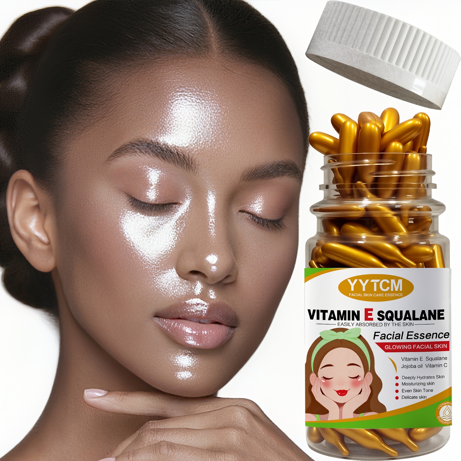 Vitamin C E Antioxidant Capsule Serum