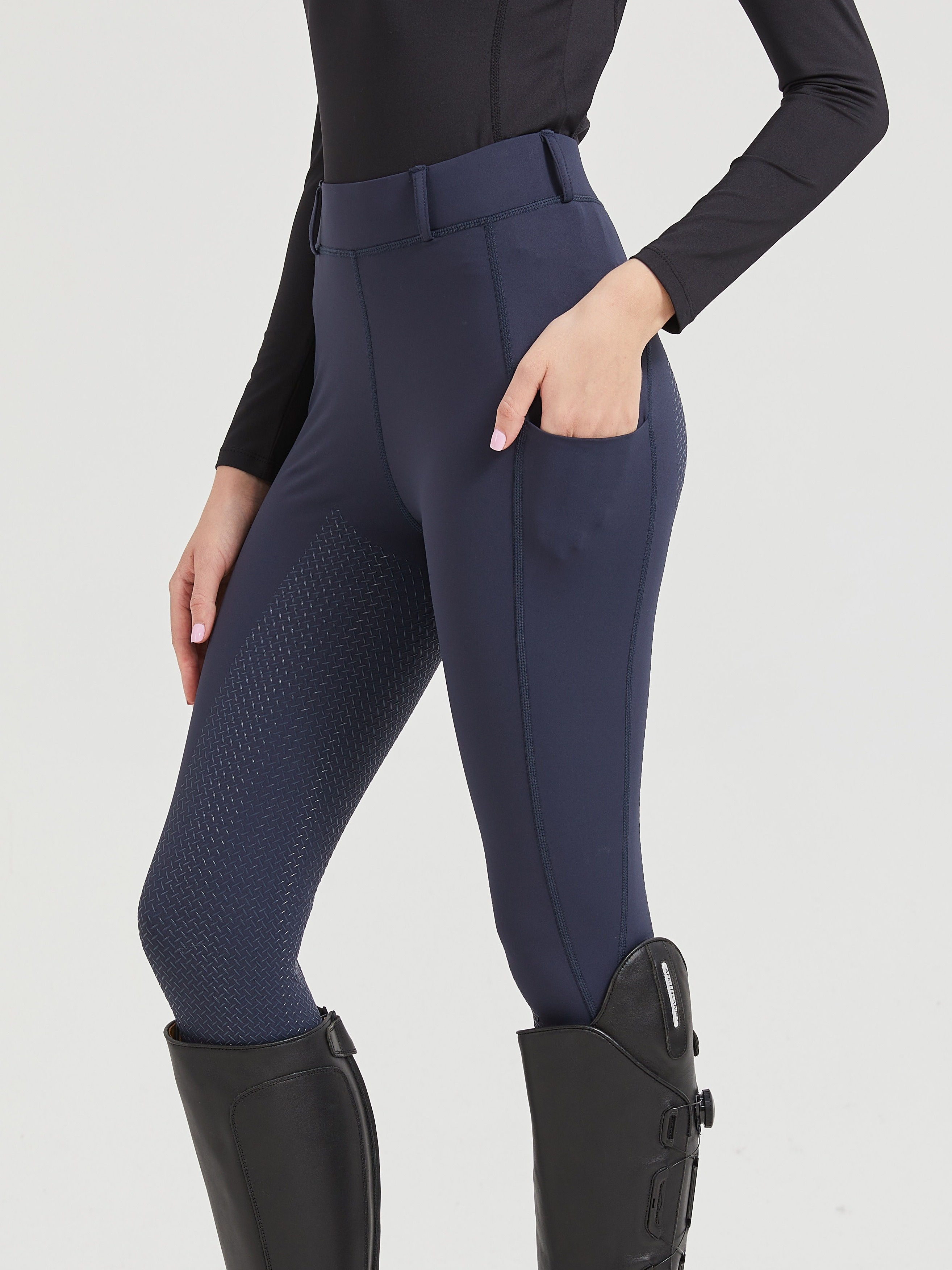 Ovation Celebrity Ultra Pantalon d'équitation, blueberry, 28 Regular