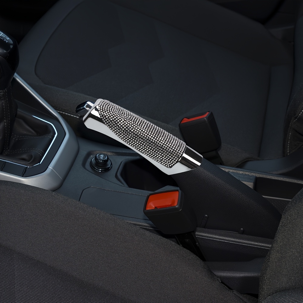 1 Car Decorative Cover Diamond Inspired Fashionable Design, Cool Cover, Modified Shell Handle