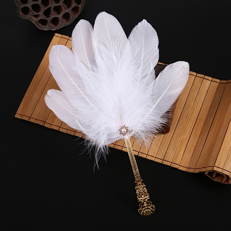 TEMU 1 pieza de de plumas de multicolor - Estilo vintage, adecuado para , baile, sesiones de fotos, fiestas, , temáticos - de plumas para decoración,