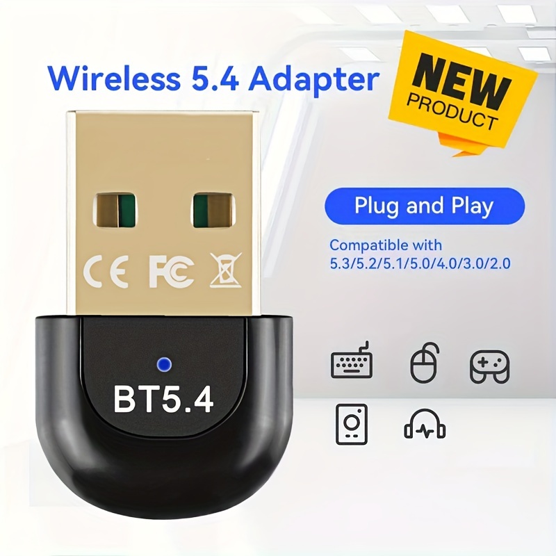 Adattatore Bluetooth USB 4.0 Per PS4 - Mini Dongle Per Auricolari, Tastiera E Mouse Wireless - Foto 3