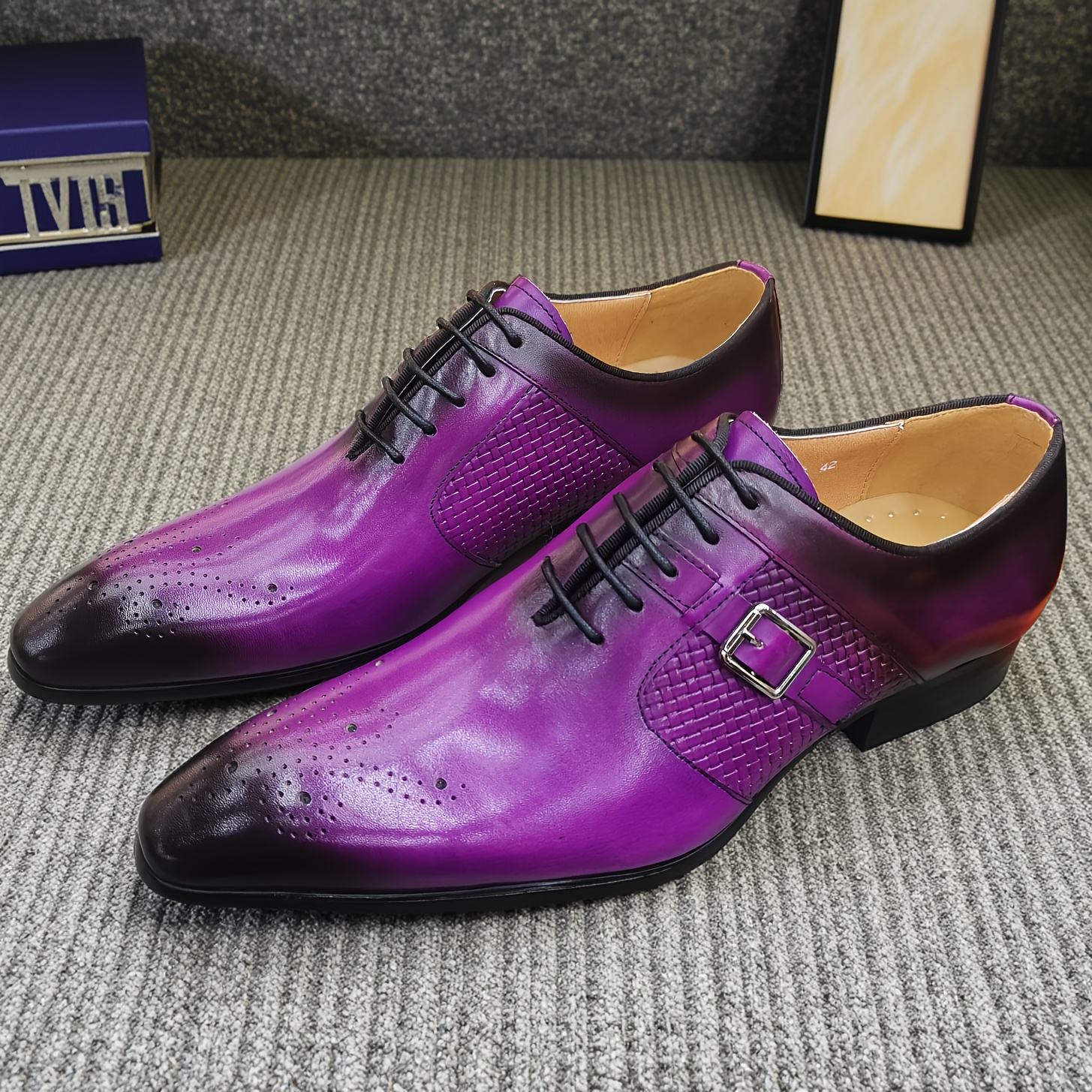 mens purple dress shoes sold on Temu United States mens purple dress shoes sold on Temu United States