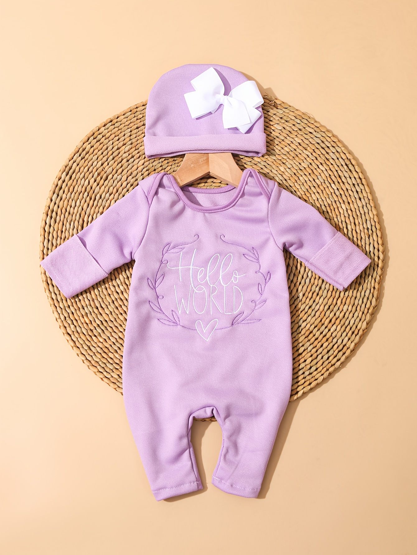 Lavender Newborn Baby Girl Clothes Purple Baby Girl Coming Home