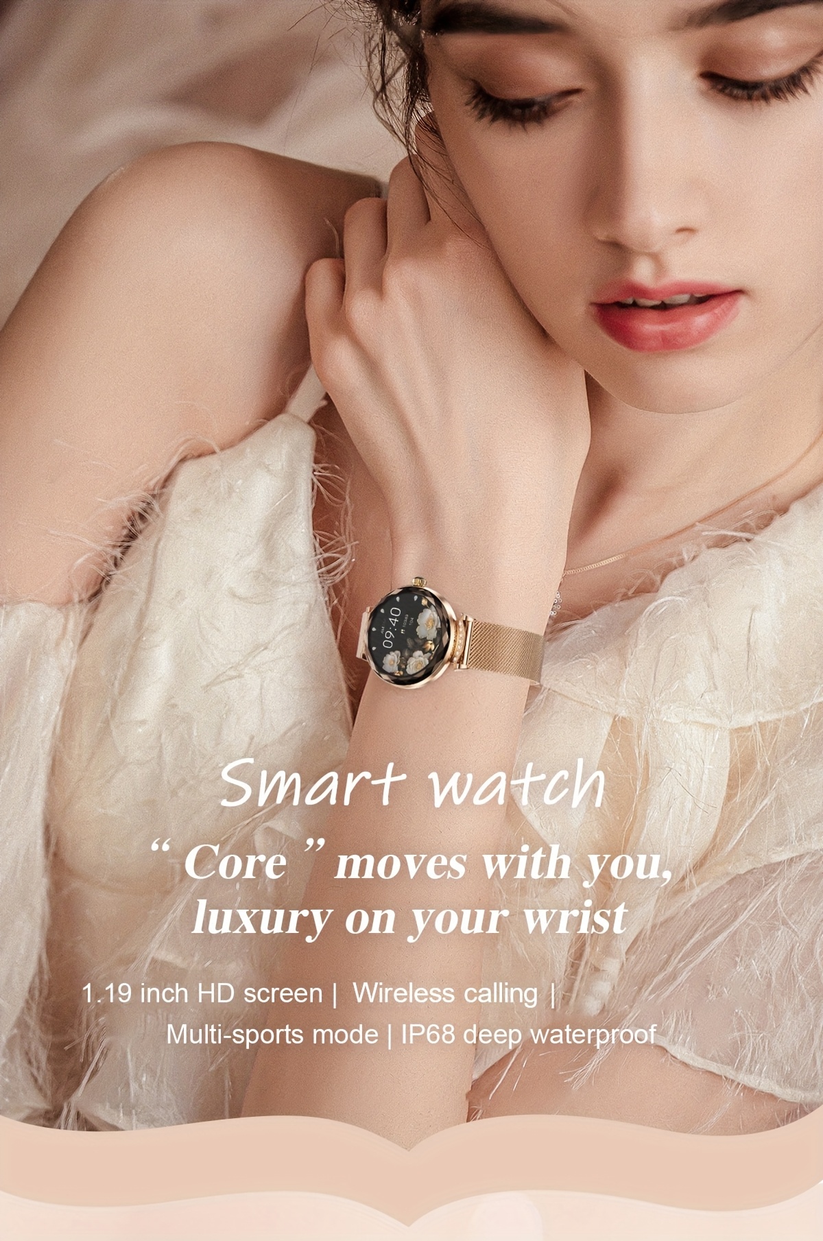 smartwatch damen 19 zoll hd display multifunktionale Temu Germany