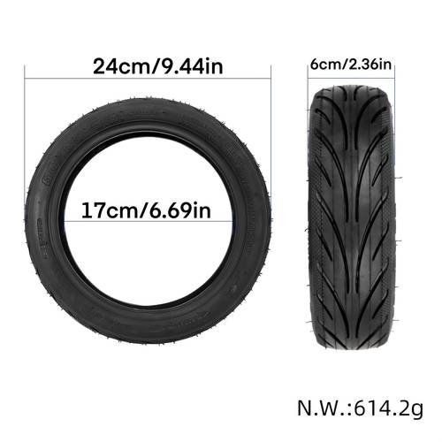 tubeless gyl 60/65-6.9, compatibile con e2 pro/ 2 posteriore, assorbimento degli urti uso esclusivo