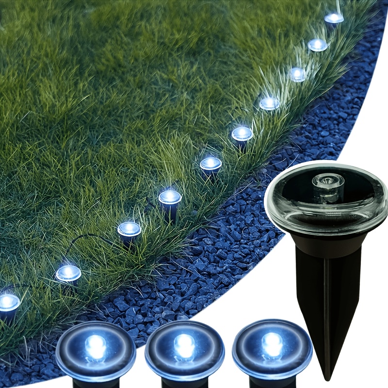 40led solar garden stake lights outdoor warm   multi mode adjustable light sensor auto on off for patio lawn pathway balcony deck backyard fence poolside camping wedding party christmas halloween b b landscape decor