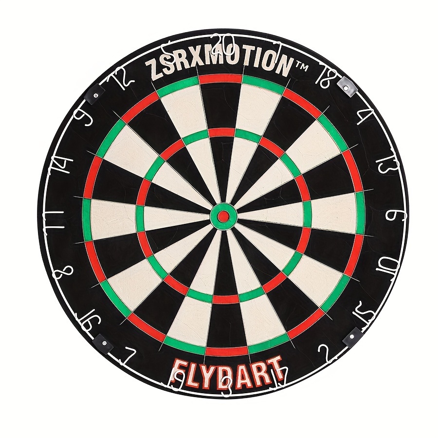 

Professional Darts Board 18 Inch With Steel Tip Darts Outdoor Blade Net Darts Set With Rotating Number Ring Includes 6pcs Of 18g Thing That People