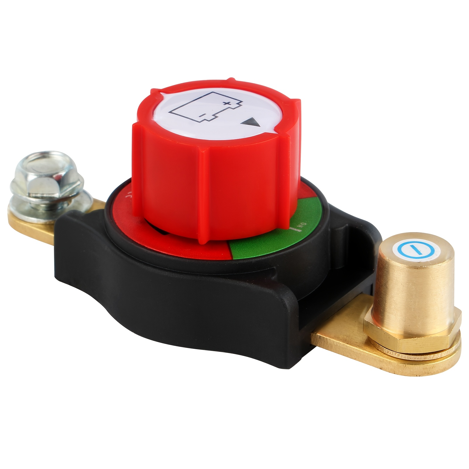 Yctze Déconnecteur De Batterie Voiture Intérieur Et Extérieur 12 V-60 V Voiture Universelle Clé Fixe Batterie Interrupteur De Coupure Déconnexion