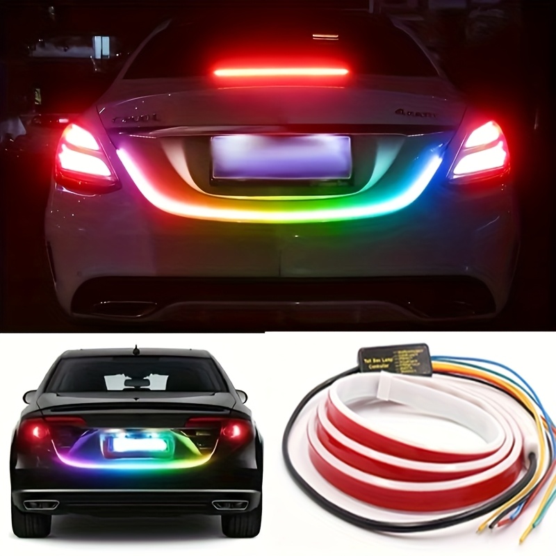 rgb light strip car led 12  led 120cm 150  for cars ambient neon accent lighting hard wired vehicle   compatible with multiple models no battery required Product details 3
