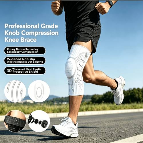 rodilleras deportivas de punto unisex, cálidas y a prueba de frío, para correr y baloncesto