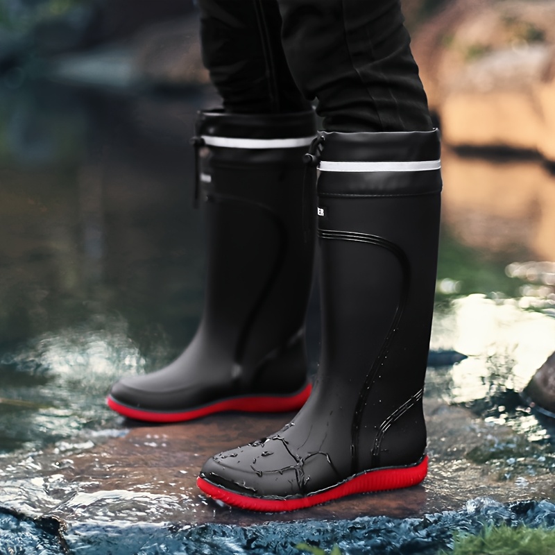 hochwertige gummistiefel damen herren schlupfstiefel Temu Germany