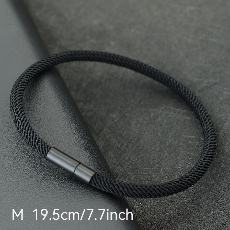 Image of Easy Style Rope Bracelet For Men Women Multiple Colors Outdoor Sports Casual Cycling Couple Braslet Pulsera