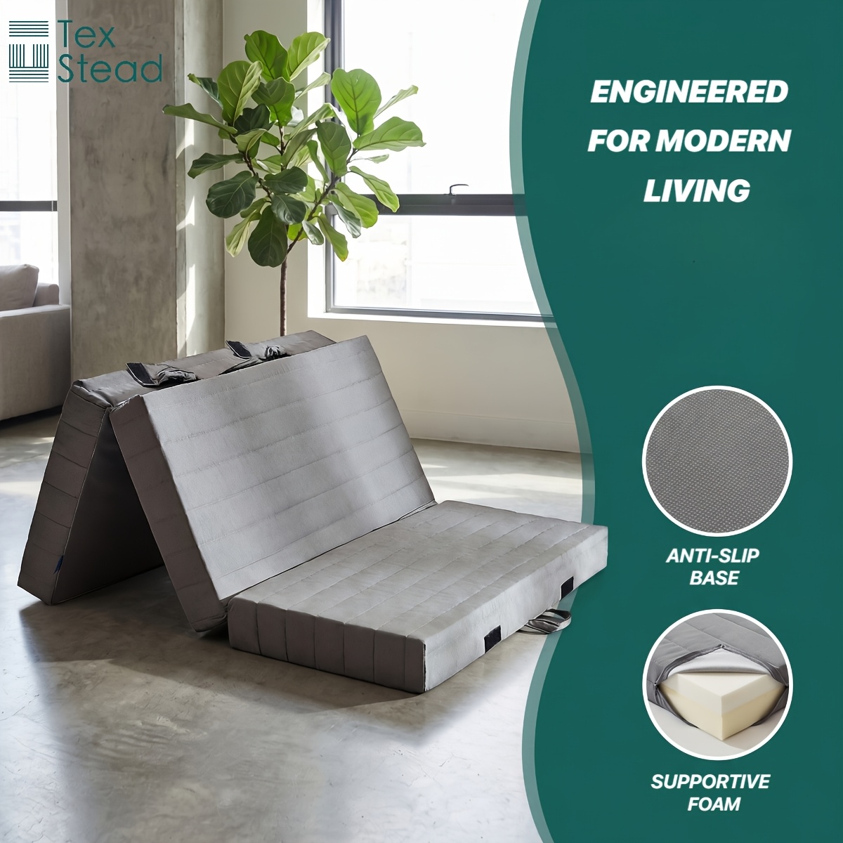   mattress foldable floor mat portable   mattress sofa cushion easy to clean suitable for use in multiple   such as living room and bedroom