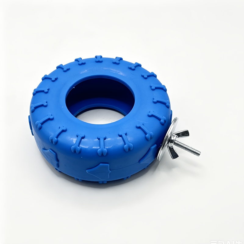 Honey Badger Large Tire Jumping Platform Toy, Cartoon Bone Pattern