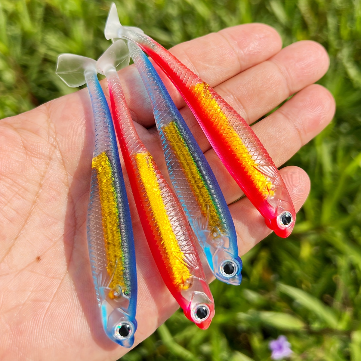 

Lures, Ribbed , Swimbaits For - 4