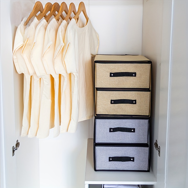 Bra Panty Organizer Underwear Drawer Storage Box 2 layer - Temu