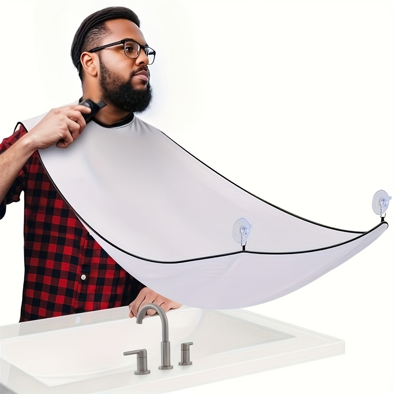 1 premium leak proof mens shaving apron precision trimming   adjustable barber grade beard wrap stylish and exquisite design professional   the   for personal   haircuts unique tool gift for christmas