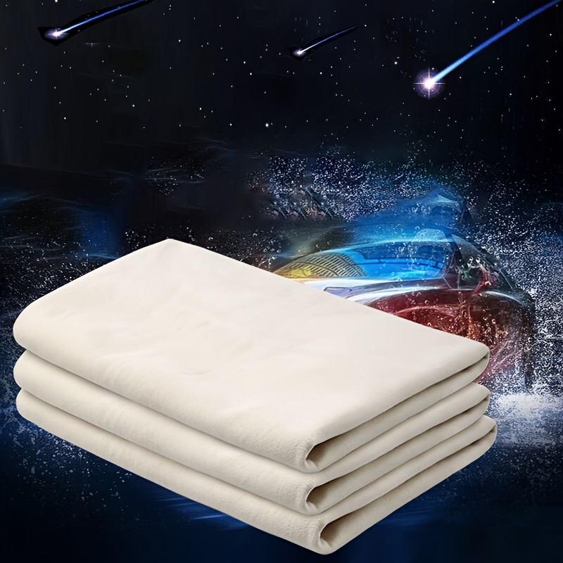 

60*90cmi Irregular Large Size, Car Wash Special Glass Cloth, Car Interior No Watermark Absorbent Thick Towel Suede Towel Car Towel