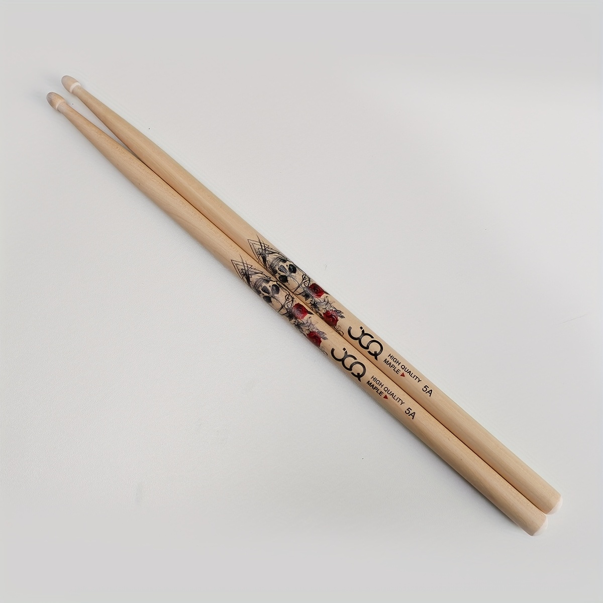 TEMU Par de Baquetas de - Disponibles en Modelos 5A, 7A y 5B para Diferentes Necesidades. Diseño con Punta para Varios Instrumentos de Percusión.