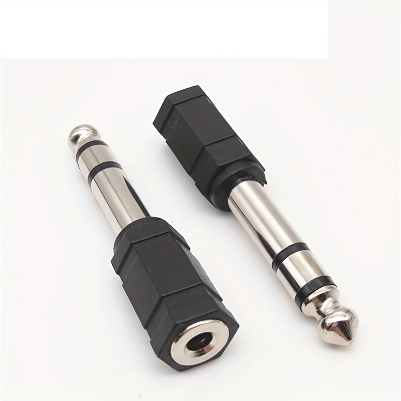 AxGear 3.5mm To 6.5mm Audio Jack Adapter - Gold Plated Stereo Connector