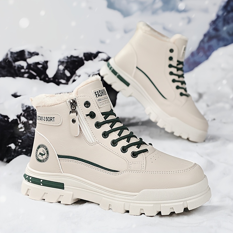 botas senderismo hombre forro polar parte pu Temu Mexico