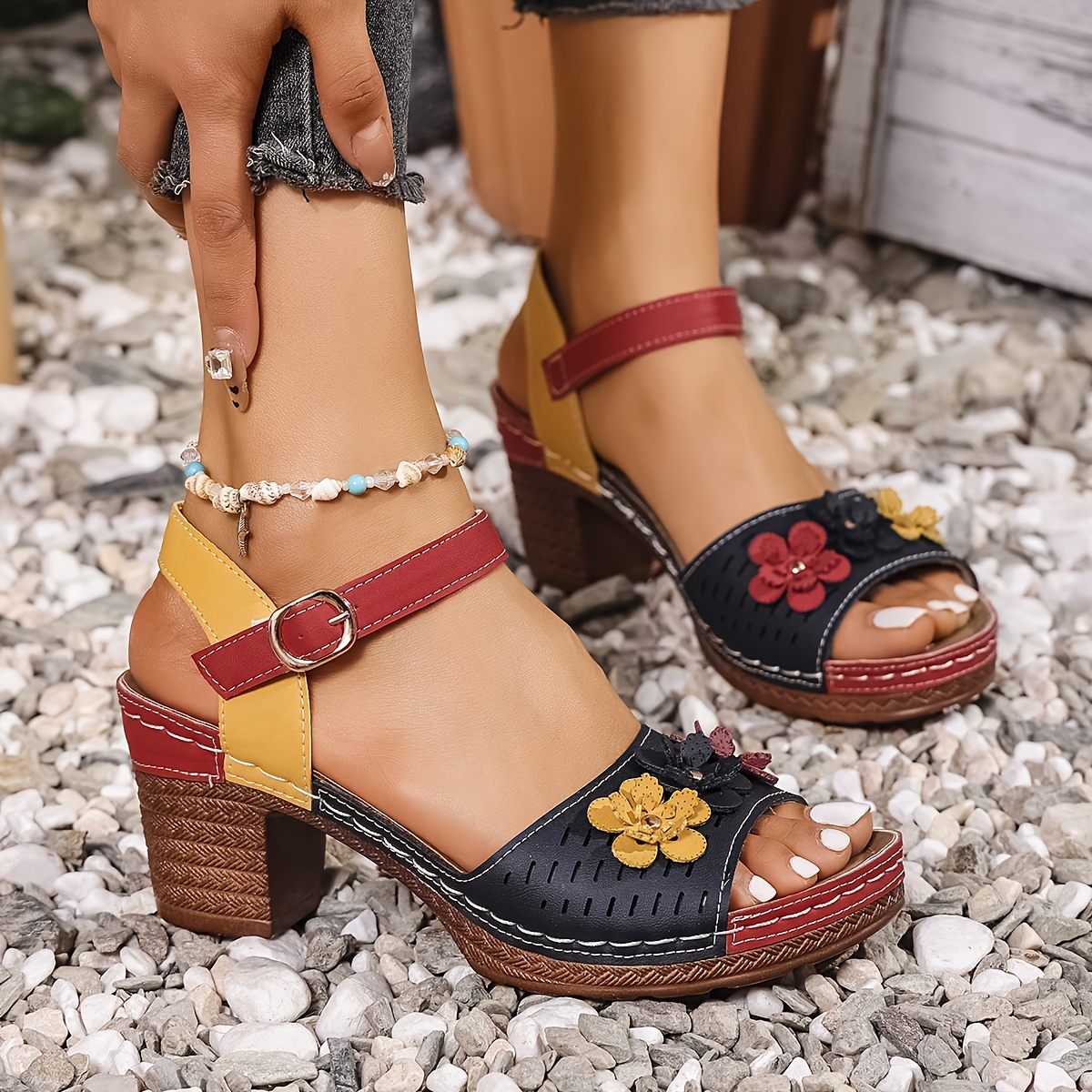 Sandali Eleganti Scarpe Eleganti Donna Estive Sandali Estive - Main Image