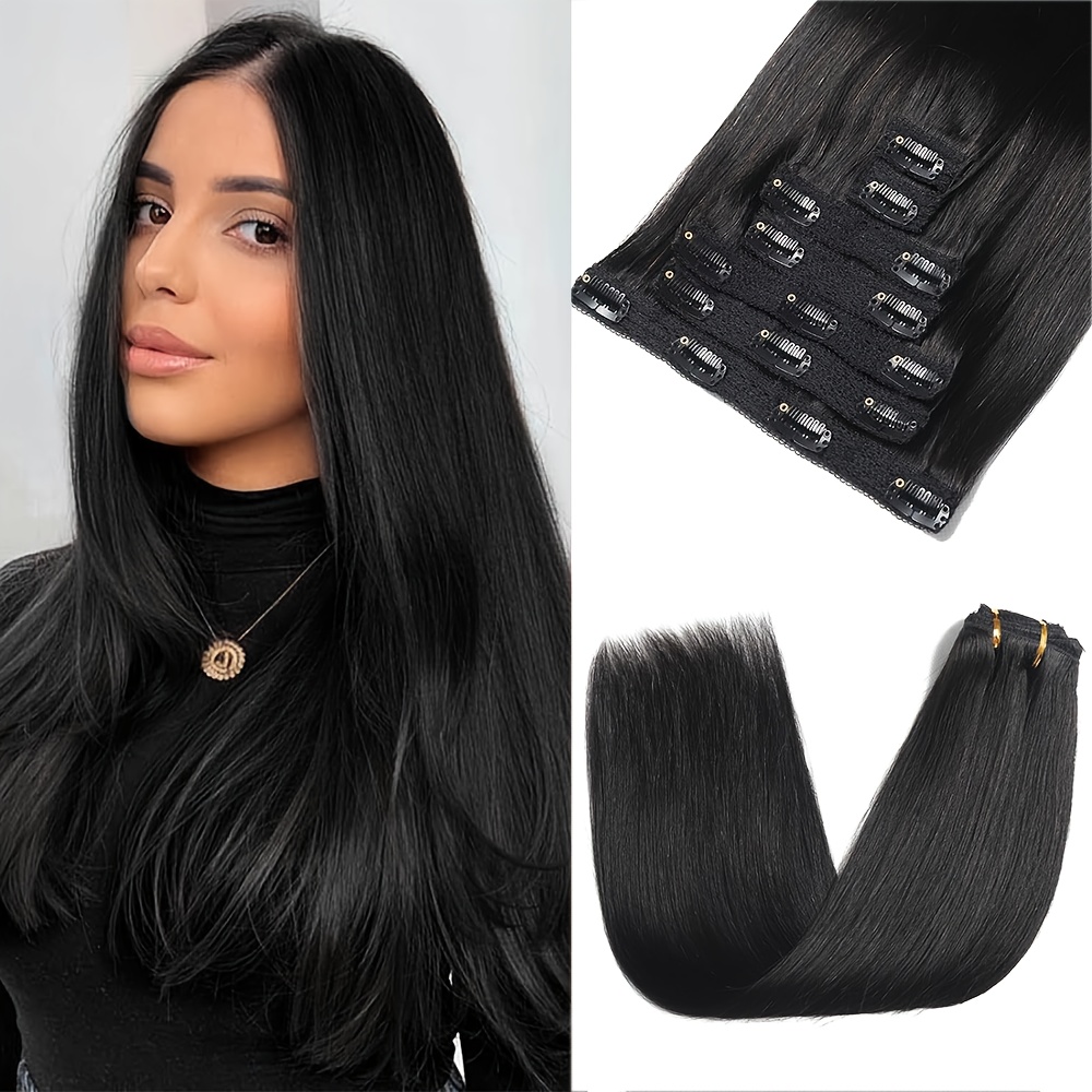 TEMU Kit de 7 accessoires pour cheveux raides