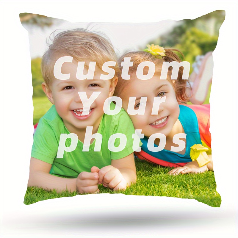 

Double- 17.7x17.7" - Personalized For Decor, For , , , Birthdays, 's Day - Polyester, Zip - For &