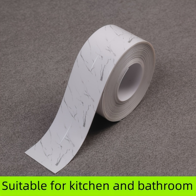 E-shop Wasserdichtes Klebeband für Küchenspüle, Bad, Toilette und Bodenwand-Schutz, Erweiterung der Herdplatte, Pool-Ecke, Toilettenschrank,