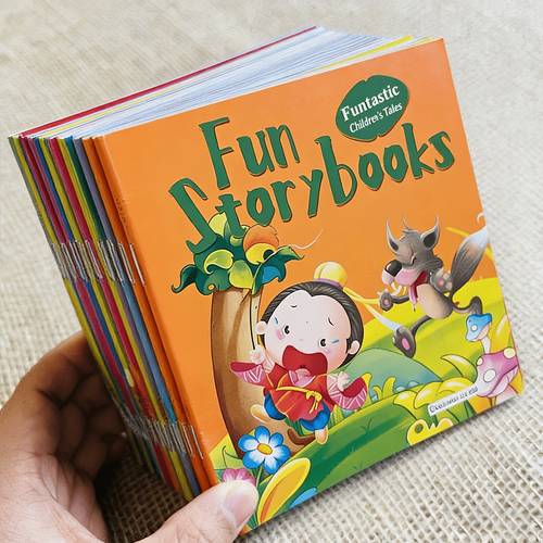 6pcs bedtime storybooks for kids early learning english with large text vibrant illustrations classic short for vocabulary building habits