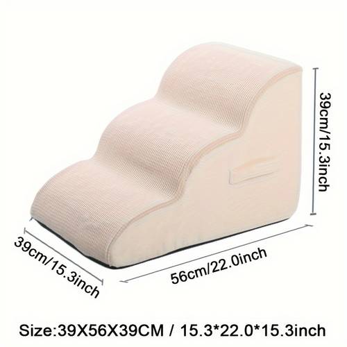 stairs ramp pet supplies toys 3 steps ladder puppy bed sofa dog ramp steps detachable pet ladder