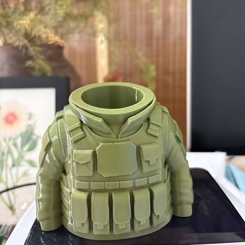 TEMU 【カルベスト ペンホルダー】ティブ デスクトップ オーナメント、オフィス デスクトップ 収納、ティブ ニッチ ギフト