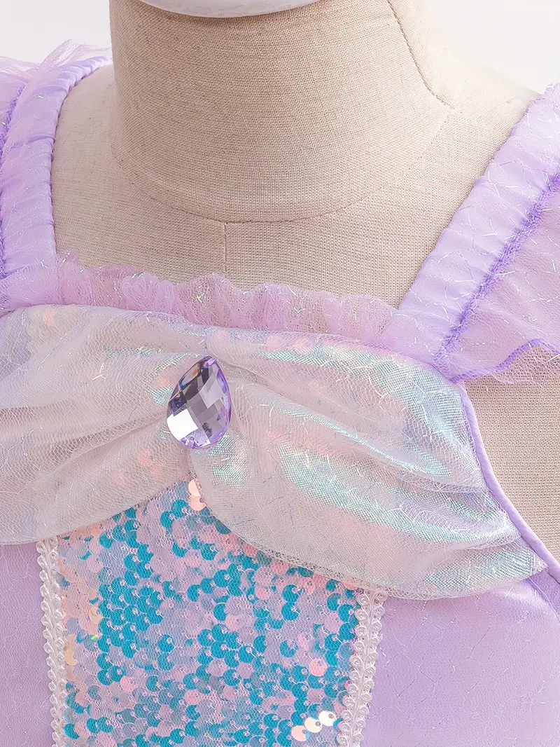 Déguisement De Princesse Sirène Costume De Sirène Pour Enfant Fille Robe De Princesse Ariel Et Accessoires Fete Halloween Noe Am Déguisement De Princesse Sirène Costume De Sirène Pour Enfant Fille Robe De Princesse Ariel Et Accessoires Fete Halloween Noe Am