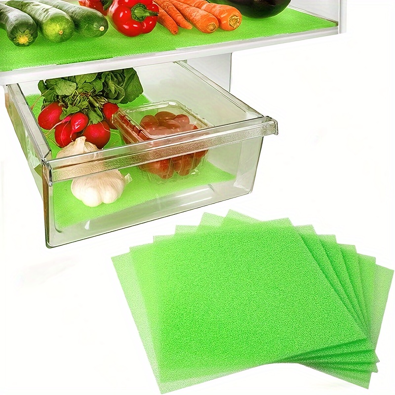 

3/5-pack Reusable Shelf Liners For Fridge & Drawer - Washable, Non-slip, Freshness Preserving Mats, 12x15 Inches