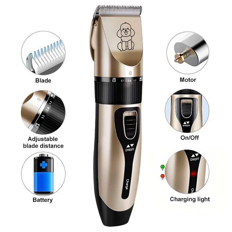 rechargeable grooming kit for trimming hair of different lengths 3