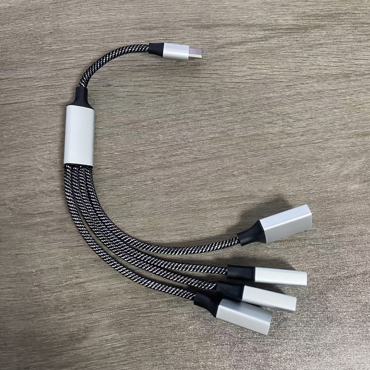 TEMU Wowssyo Répartiteur USB 4/3/2-en-1 : Un Connecteur se Connecte à Plusieurs Connecteurs Femelles ; Adaptateur USB 2.0 ; Répartiteur USB 1 vers